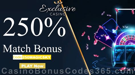 exclusive casino welcome bonus